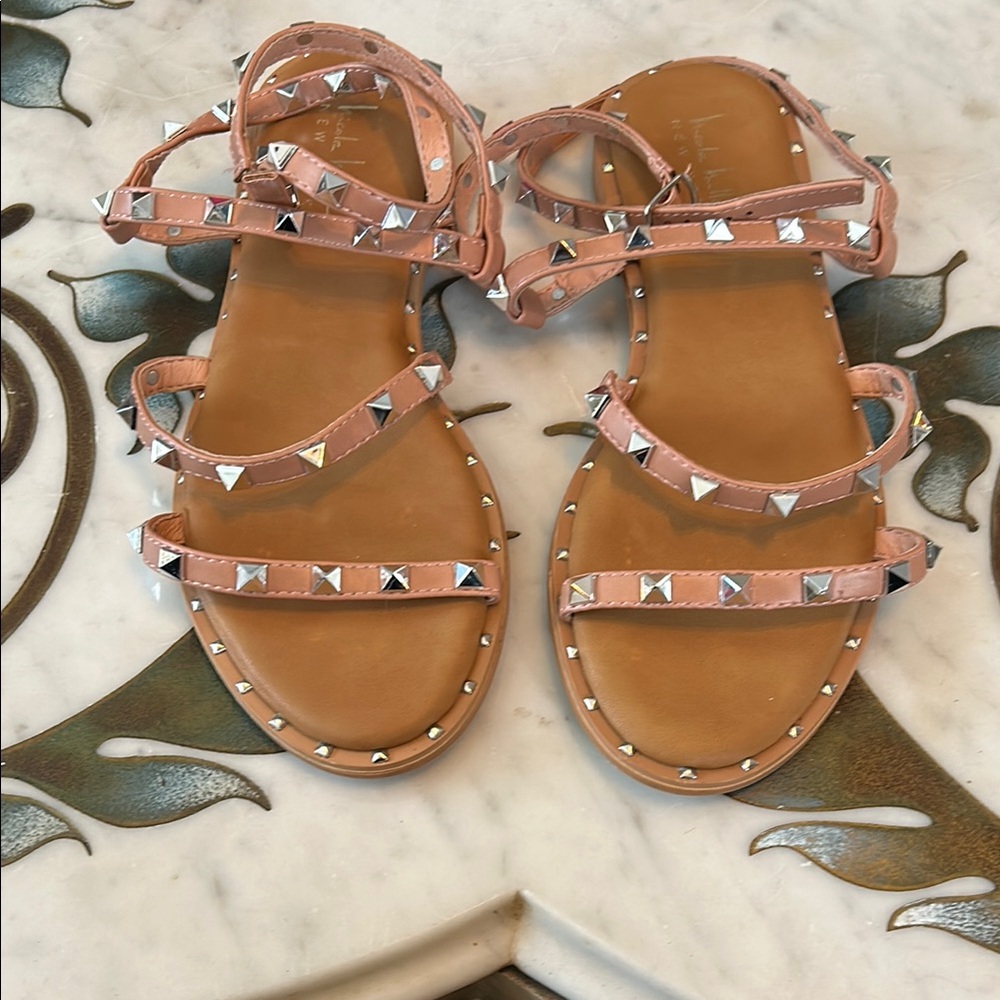 Studded Pink Sandals